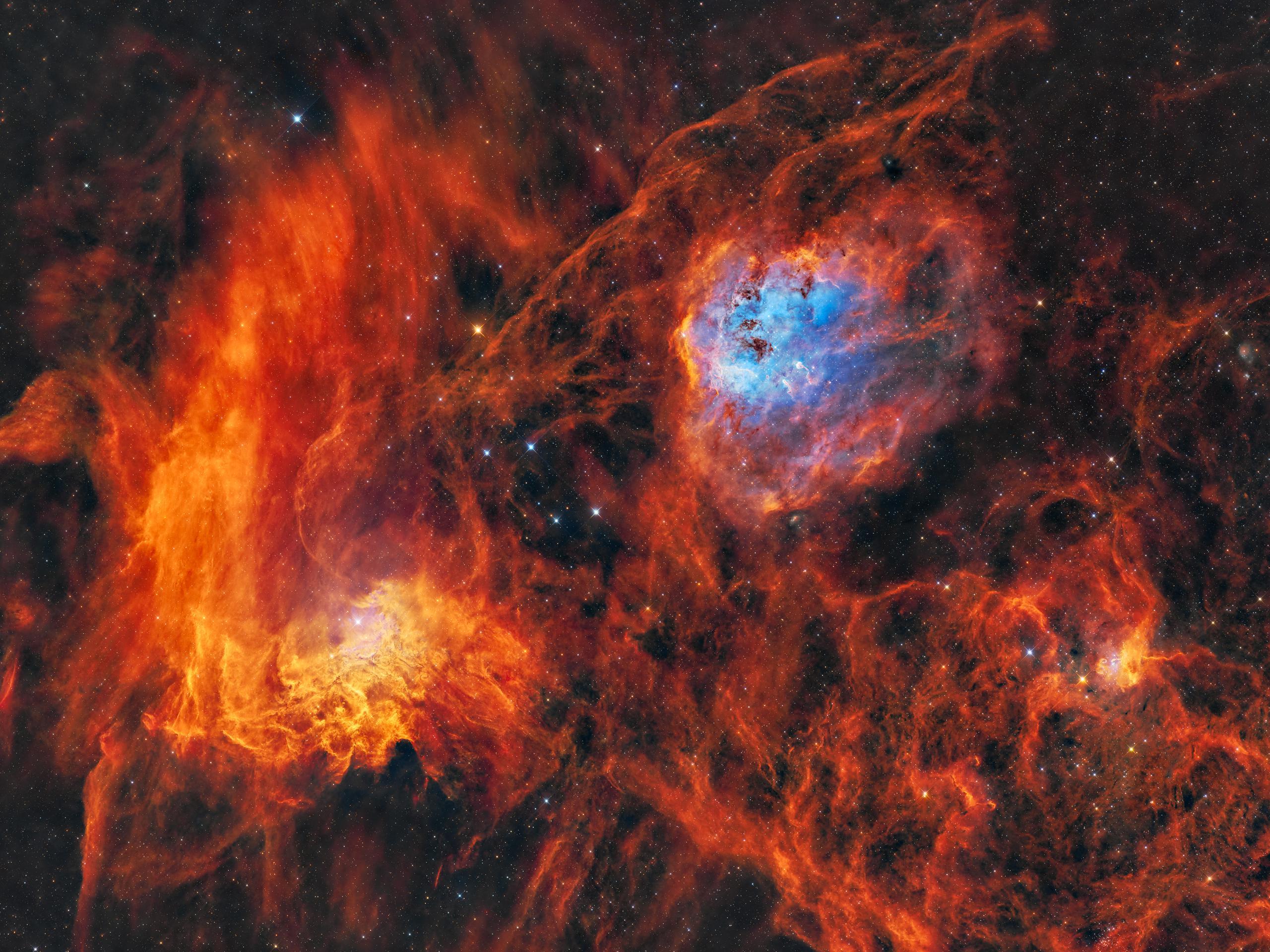 Auriga Wide Field Mosaic